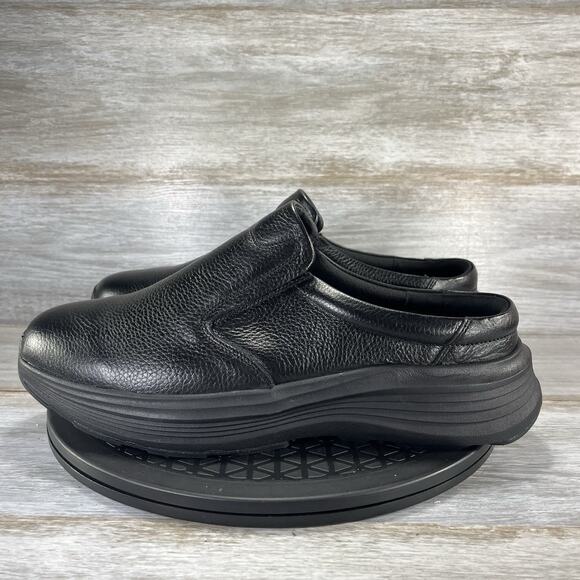 OrthoComfoot Mens Orthopedic Leather Arch Support Slip-Ons Loafers Size 11 - Picture 1 of 8